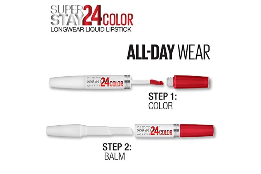 Maybelline Super Stay 24, maquillaje de lápiz labial líquido de 2 pasos, color altamente pigmentado de larga duración con bálsamo hidratante, Forever Chestnut, marrón, 1 unidad - Image 10