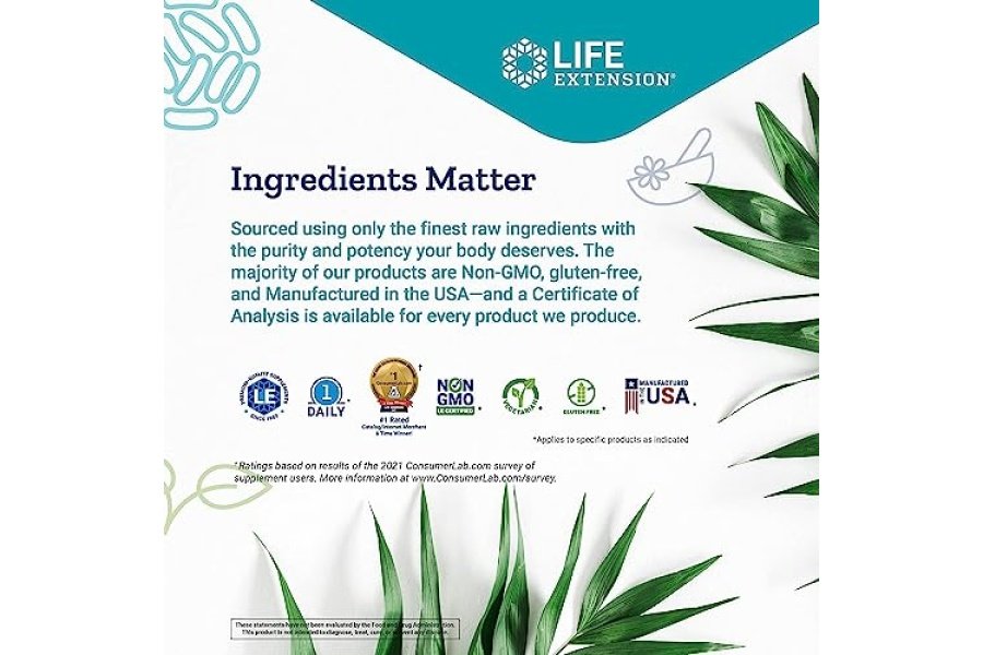 Life Extension Metabolito 7-Keto DHEA – Encienda su horno de quema de grasa – Sin OGM – Sin gluten – 100 mg – 60 cápsulas vegetarianas - Image 7