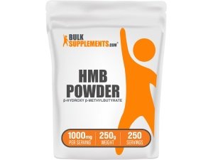 BulkSupplements.com HMB en polvo - como calcio HMB, beta-hidroxi beta-metilbutirato - suplementos en polvo HMB, sin gluten - 1000 mg por porción, 250 g (8,8 oz) (paquete de 1)