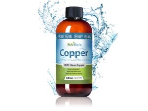 Cobre coloidal NutriNoche | 99,99% nanopartículas de cobre cristalinas ultrapuras