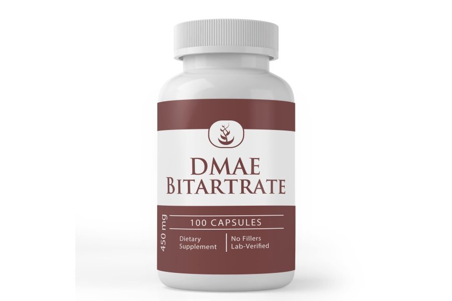 Pure Original Ingredients DMAE Bitartrato, (100 cápsulas) Siempre puro, sin aditivos ni rellenos, verificado en laboratorio
