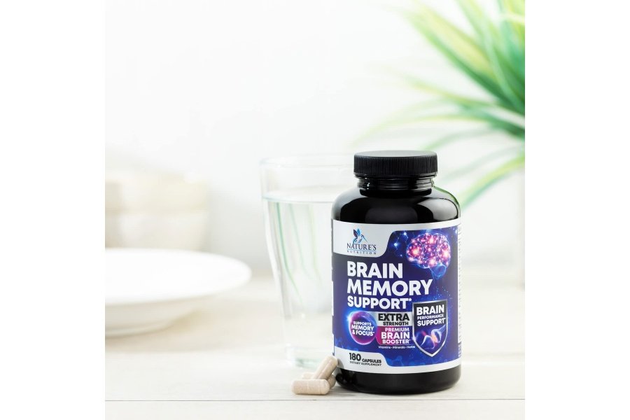 Suplementos cerebrales nootrópicos para la memoria y el enfoque - 40 nootrópicos y vitaminas para apoyar la claridad y la concentración, píldoras de memoria para la salud cerebral con fosfatidilserina bacopa huperzina y DMAE - 180 cápsulas - Image 8