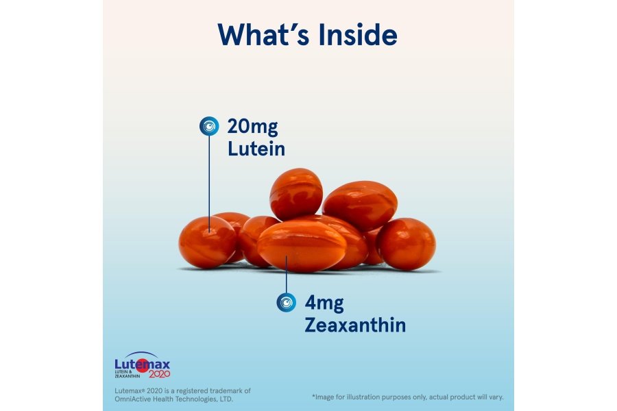 Jarrow Formulas Luteína 20 mg con zeaxantina, suplemento dietético para la función visual y apoyo a la salud macular, 120 cápsulas blandas, suministro para 120 días - Image 3