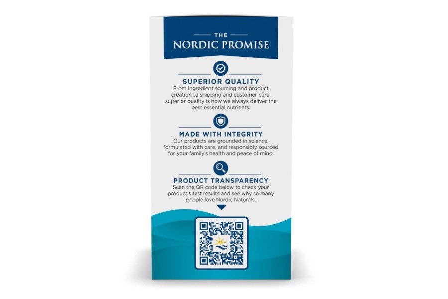 Nordic Naturals Ultimate Omega, sabor a limón - 90 cápsulas blandas - 1280 mg de Omega-3 - Suplemento de aceite de pescado Omega-3 de alta potencia con EPA y DHA - Promueve la salud del cerebro y el corazón - Sin OGM - 45 porciones - Image 4