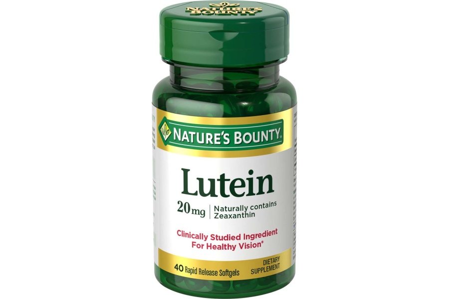 Nature's Bounty Luteína 20 mg 40 cápsulas blandas (paquete de 2)
