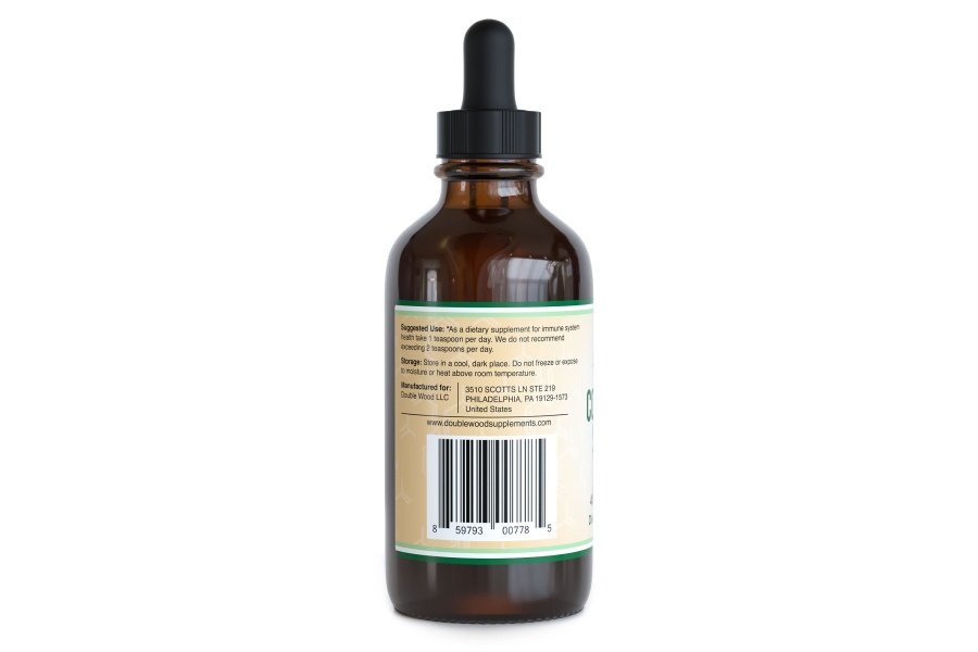Líquido de plata coloidal 20 PPM - 4 onzas líquidas (Plata coloidal con cuentagotas) 99,9 % puro, sin gluten, sin OGM de Double Wood Supplements - Image 3