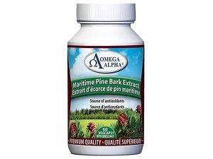 Omega Alpha Extracto de Corteza de Pino Marítimo Anti Hipertensión 60 Cápsulas