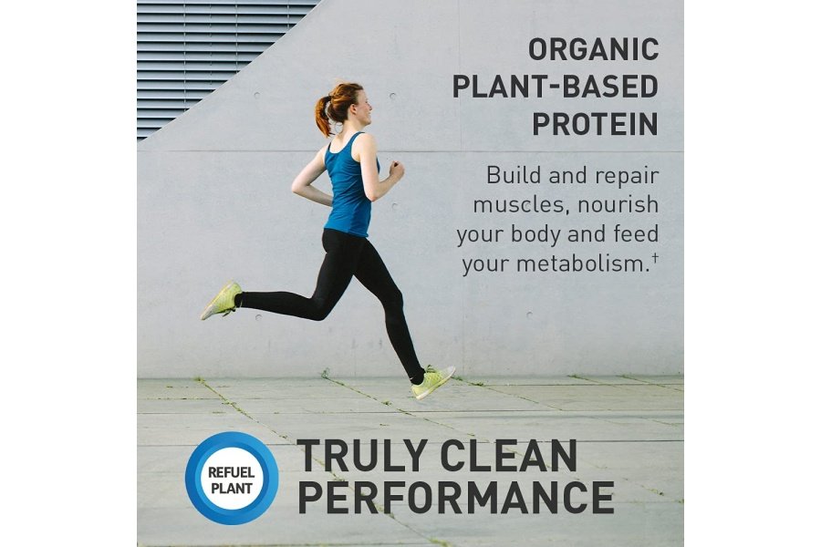Proteína deportiva vegana orgánica en polvo, chocolate - Probióticos, BCAA, 30 g de proteína vegetal para una recuperación premium después del entrenamiento, certificado NSF, sin ceto, gluten ni lácteos, sin OGM, Garden of Life - 19 porciones - Image 3