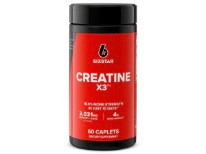 Pastillas de creatina Six Star X3 cápsulas de creatina para después del entrenamiento | Mezcla de monohidrato de creatina | Recuperación muscular y desarrollo muscular para hombres y mujeres | Suplementos de creatina, 20 porciones