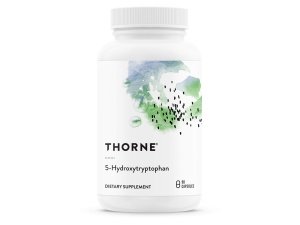 THORNE 5-Hidroxitriptófano (5-HTP) - Apoyo de serotonina para el manejo del sueño y el estrés - 90 cápsulas