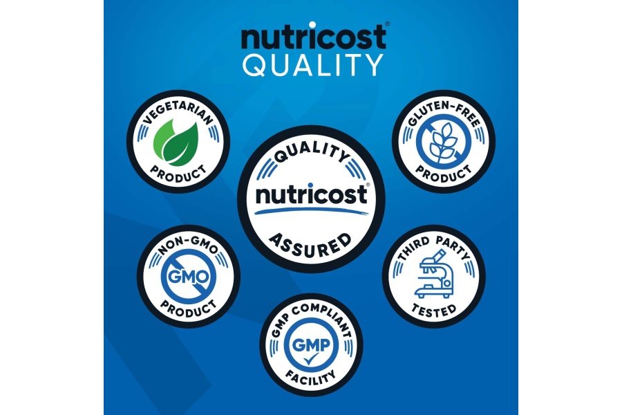 Nutricost BCAA en polvo 2:1:1 (sin sabor, 90 porciones) - Aminoácidos de cadena ramificada - Image 4
