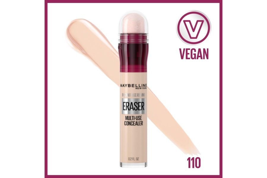 Maybelline Instant Age Rewind Eraser Corrector multiusos para tratamiento de ojeras, 110, 1 unidad (el embalaje puede variar) - Image 2