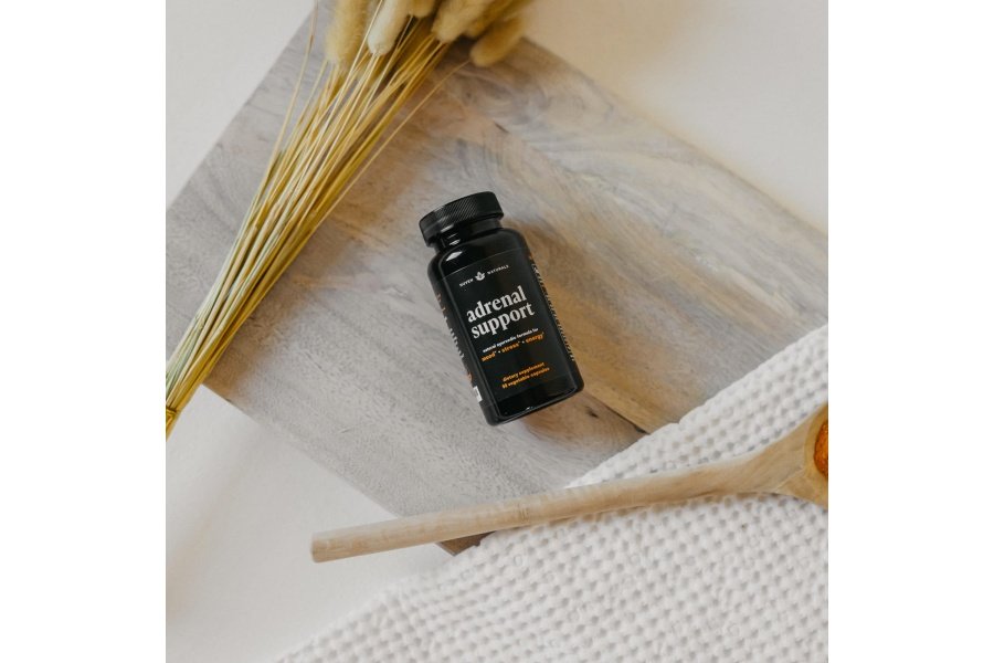 Apoyo suprarrenal: suplementos naturales para la fatiga suprarrenal, administrador de cortisol con extracto de Ashwagandha, rodiola rosada, albahaca santa, hierbas adaptógenas para las glándulas suprarrenales, apoyo al estrés y salud suprarrenal - Image 4