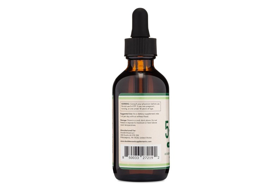 Gotas líquidas 5HTP: más absorbibles y efectivas que 5 cápsulas HTP (60 porciones de 50 mg 99%+ 5-HTP) Suplemento de serotonina para el estado de ánimo, el sueño y la relajación de Double Wood - Image 4