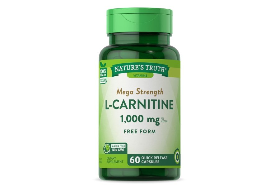 L Carnitina 1000 mg | 60 Cápsulas | Megafuerza | Forma libre | Suplemento sin OGM y sin gluten | por la verdad de la naturaleza