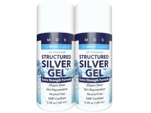 Gel de plata extrafuerte: gel de plata de 35 ppm activado para un grado terapéutico de máxima resistencia. (2)