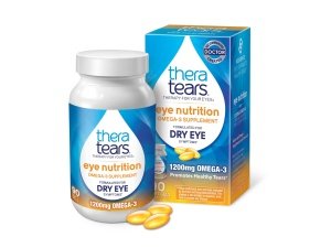 TheraTears Omega 3 Suplemento, 1200 mg, 90 ct (paquete de 1)