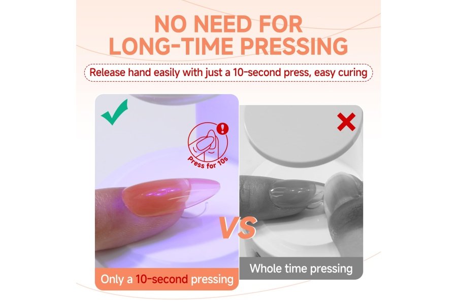 UNA GELLA Gel suave para uñas, pegamento en gel sólido para uñas, gel de 0.5 fl oz, lámpara de curado necesario, pegamento sólido para remojar, gel de pegamento para uñas súper fuerte para uñas acrílicas, extensión de uñas postizas, uñas postizas - Image 6