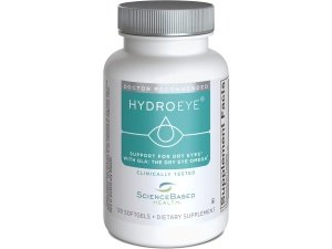 HydroEye Softgels - Alivio para los ojos secos - Incluye GLA, EPA, DHA y otros nutrientes clave - 120 unidades