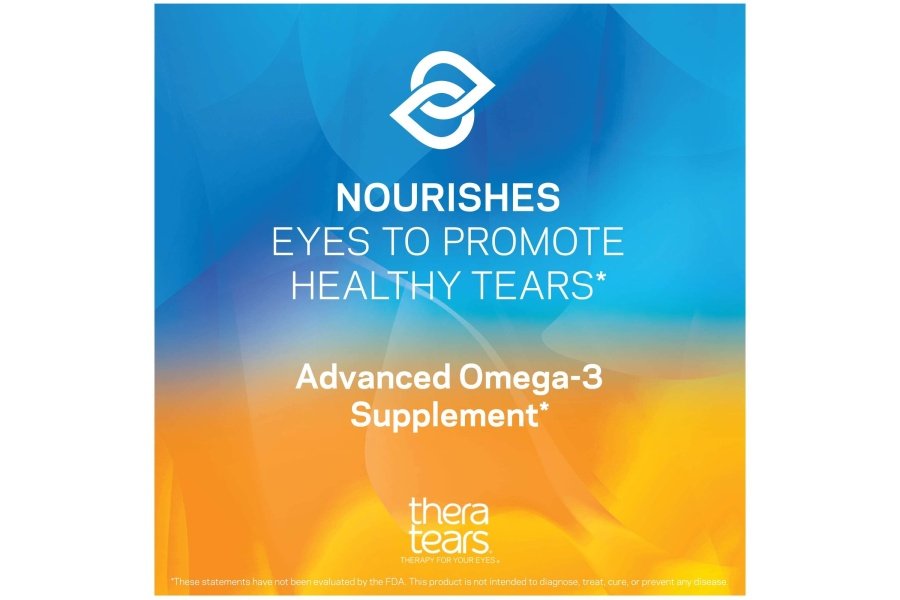 TheraTears Omega 3 Suplemento, 1200 mg, 90 ct (paquete de 1) - Image 2
