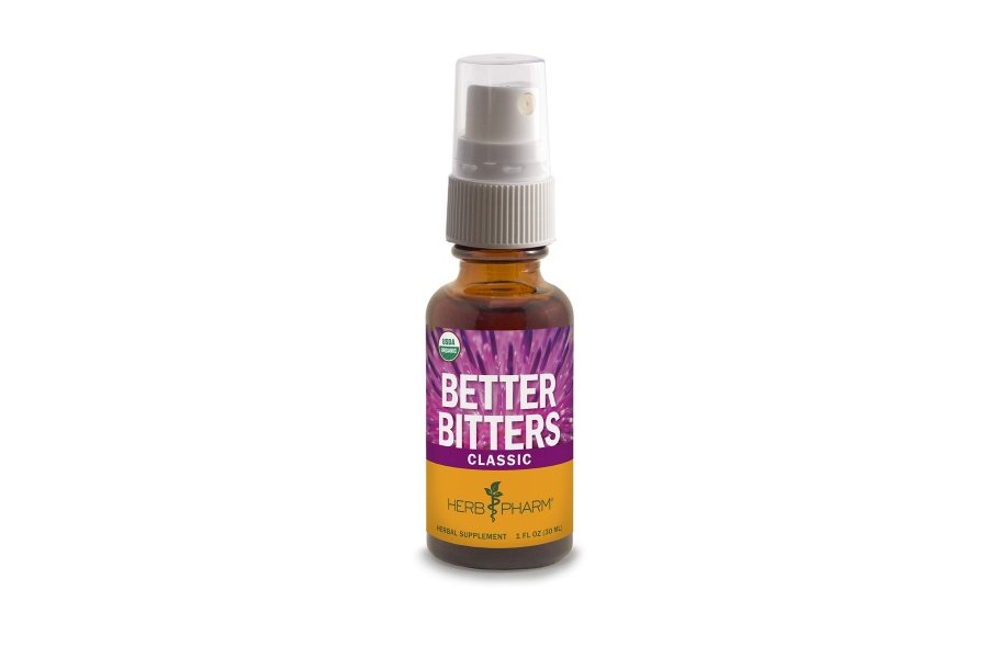 Herb Pharm Better Bitters amargos digestivos orgánicos certificados, clásico, 1 onza