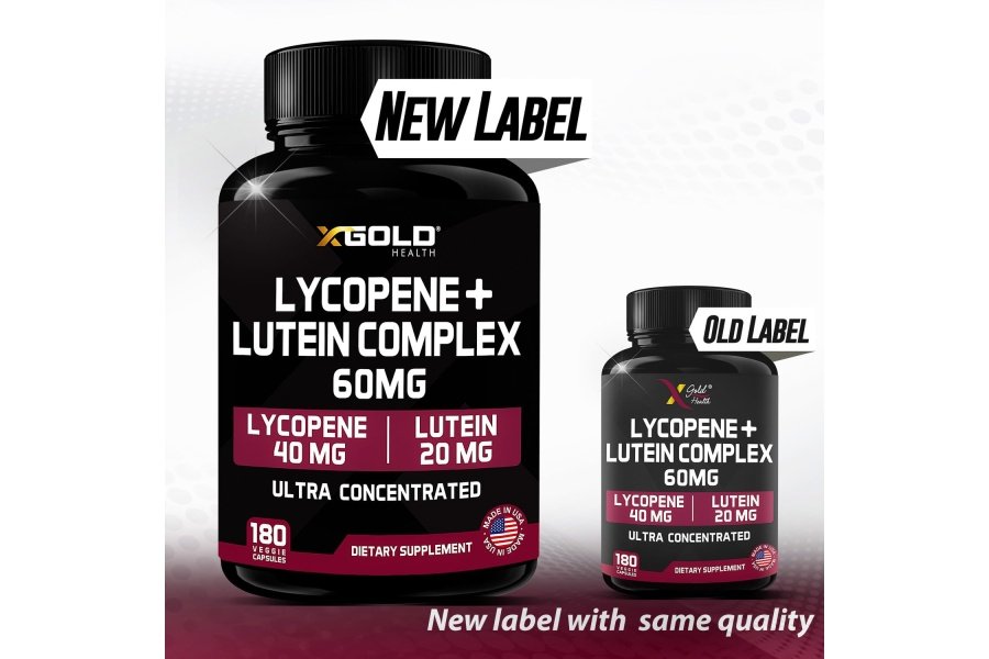 Suplemento de licopeno + luteína 60 mg | Licopeno 40 mg de tomate y luteína 20 mg de extracto de caléndula - Suplementos de salud ultraconcentrados 2 en 1 | Sin OGM ni gluten - 180 cápsulas vegetales Fabricadas en EE. UU. - Image 5
