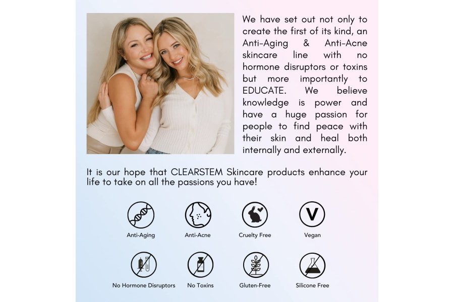 CLEARstem - Suplemento hormonal para el acné MINDBODYSKIN (5-HTP) - Suplemento DIM natural - Vitaminas para el cuidado de la piel - Equilibrio hormonal, antioxidantes - Vegano, sin gluten, sin crueldad - 30 porciones, 90 cápsulas - Image 6