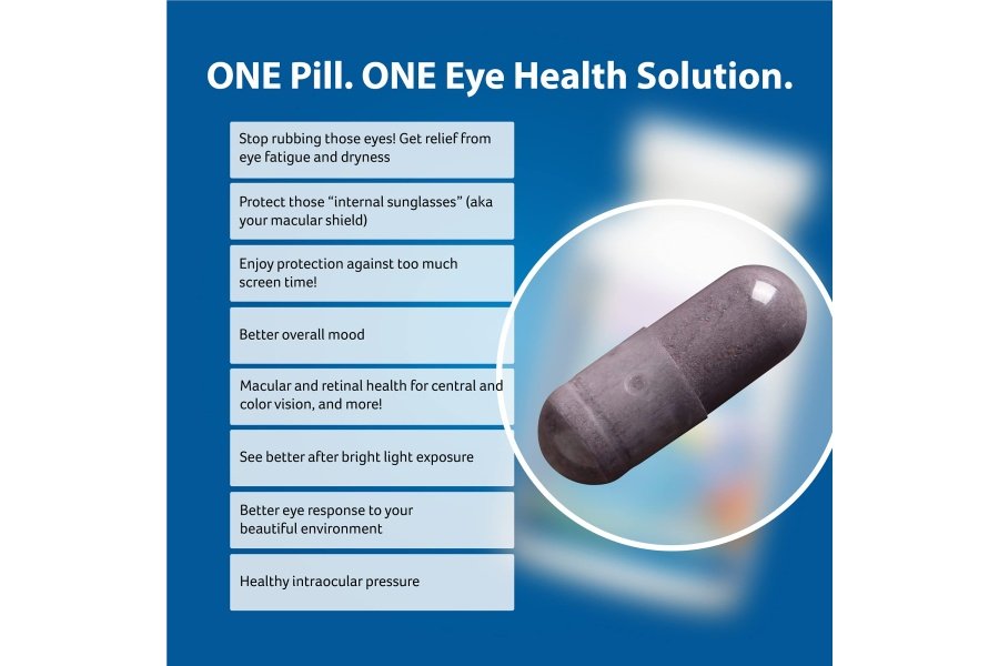 Vision Essentials ULTRA del Dr. Whitaker con luteína | Apoyo integral con solo una pastilla diaria para la salud de la mácula y la retina, la fatiga ocular, la presión ocular, la fatiga ocular digital, el apoyo al estado de ánimo y más - Image 4