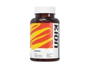 Kion Aminos Cápsulas de aminoácidos esenciales | Los componentes básicos para la recuperación muscular, la reducción de los antojos, una mejor cognición, inmunidad y más | 30 porciones
