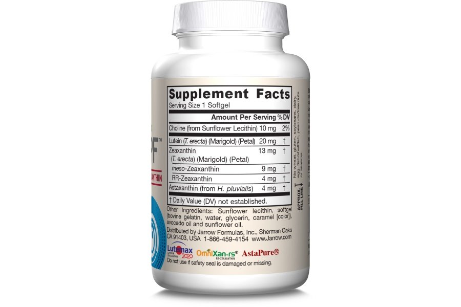 Jarrow Formulas MaculaPF Complejo de carotenoides, suplemento dietético, respalda la salud ocular, 60 cápsulas blandas, suministro para hasta 60 días - Image 9