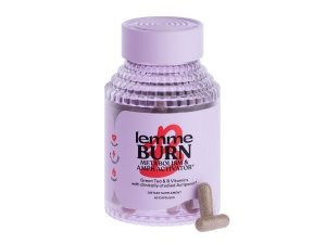 Lemme Burn - Metabolismo, quema de grasa del vientre + suplemento activador AMPK para hombres y mujeres con actiponina gynostemma clínicamente estudiada, extracto de té verde, vitaminas B6 y B12 - vegano, sin gluten, 60 unidades