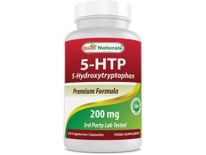 Best Naturals 5-HTP 200 mg 120 Cápsulas Vegetarianas