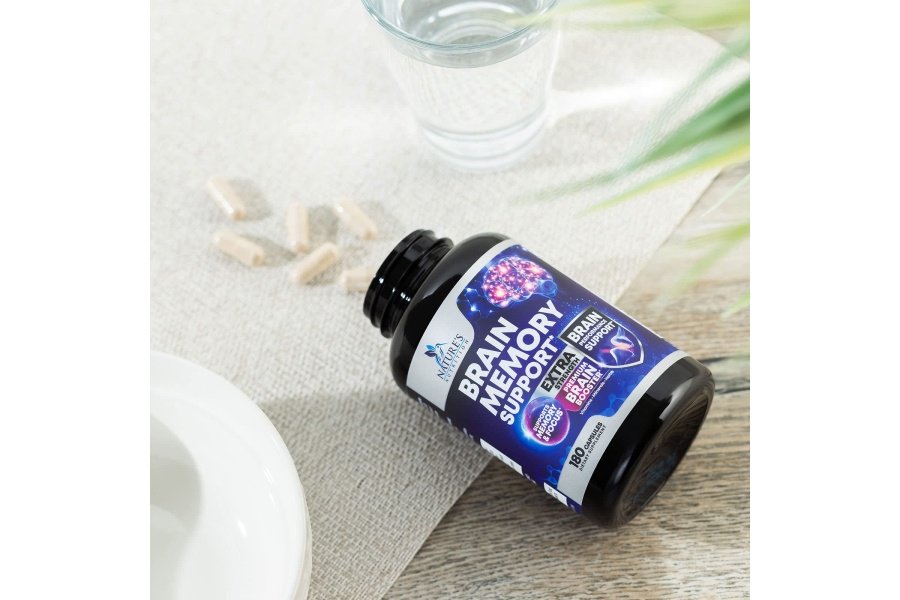 Suplementos cerebrales nootrópicos para la memoria y el enfoque - 40 nootrópicos y vitaminas para apoyar la claridad y la concentración, píldoras de memoria para la salud cerebral con fosfatidilserina bacopa huperzina y DMAE - 180 cápsulas - Image 9
