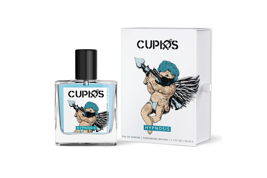 Cupids Original EDP Hypnosis 2.0 Colonia con infusión de feromonas para hombres - Perfume de feromonas para hombres Fragancia - Perfume de feromonas reales 50 ml