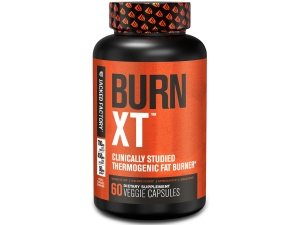 Jacked Factory Burn-XT Suplemento de pérdida de peso y quemador de grasa clínicamente estudiado - Supresor del apetito y potenciador de energía - con acetil L-carnitina, extracto de té verde y más - 60 píldoras de dieta natural