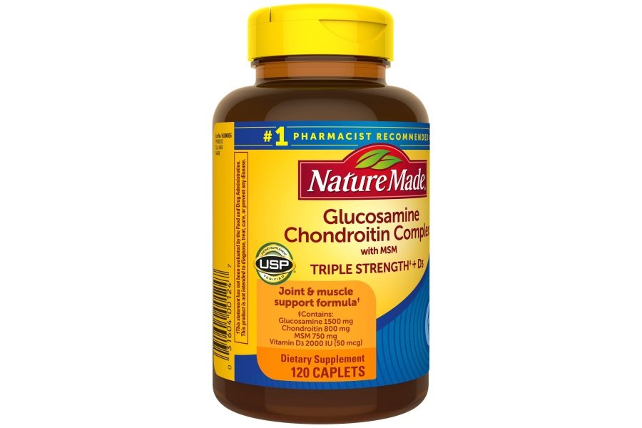 Complejo de glucosamina y condroitina Nature Made con MSM, suplemento dietético para apoyo de las articulaciones, 120 cápsulas, suministro para 60 días - Image 7