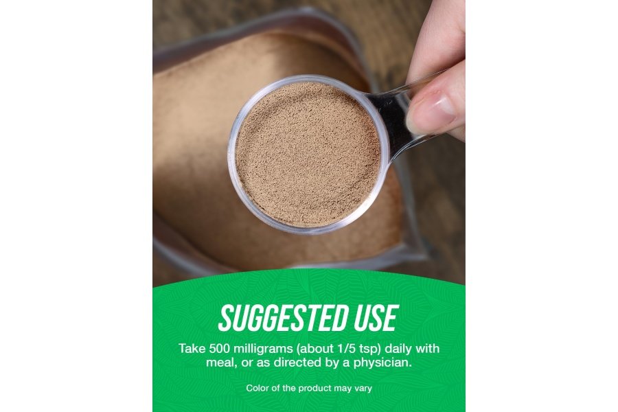 BulkSupplements.com Extracto de astrágalo en polvo - de raíz de astrágalo, suplemento de astrágalo - vegano y sin gluten, polvo de astrágalo - 500 mg por porción, 500 g (1,1 libras) (paquete de 1) - Image 4