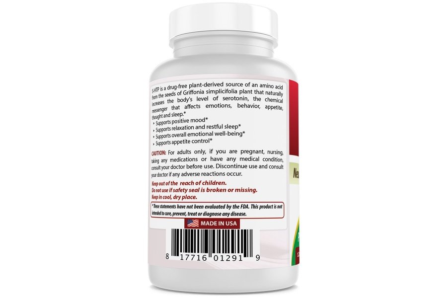 Best Naturals 5-HTP 50 mg 120 cápsulas, 5 cápsulas HTP apoya la relajación y el sueño reparador - Image 6