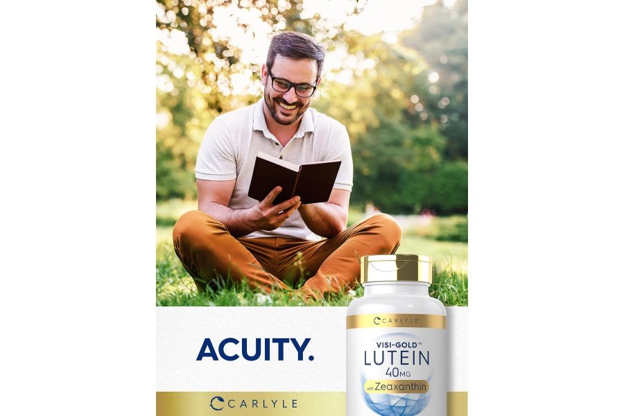 Carlyle Luteína y Zeaxantina 40 mg | 180 cápsulas blandas | Vitaminas para la salud ocular | Suplemento sin OGM y sin gluten - Image 7