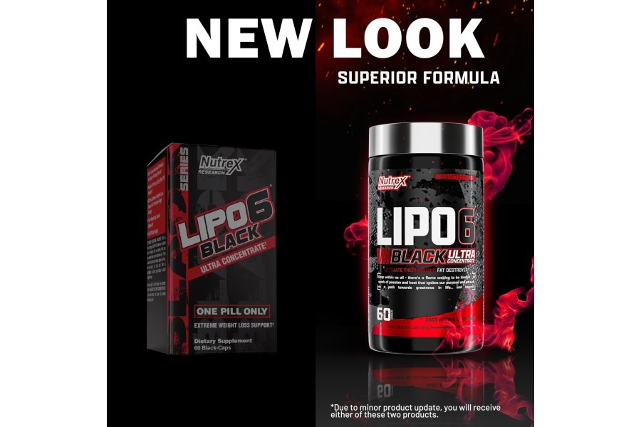 Nutrex Research Lipo-6 Negro Ultra Concentrado | Suplemento termogénico energizante para quemar grasa, aumenta la pérdida de peso, energía y concentración intensa | Cápsula, 60 unidades - Image 2