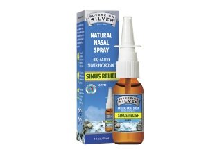 Sovereign Silver Hidrosol de plata bioactivo para apoyo inmunológico - 10 ppm, 1 oz - Aerosol nasal