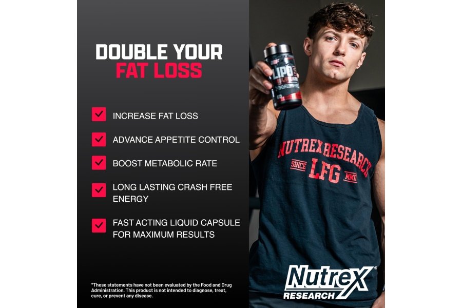 Nutrex Research Lipo-6 Negro Ultra Concentrado | Suplemento termogénico energizante para quemar grasa, aumenta la pérdida de peso, energía y concentración intensa | Cápsula, 60 unidades - Image 3