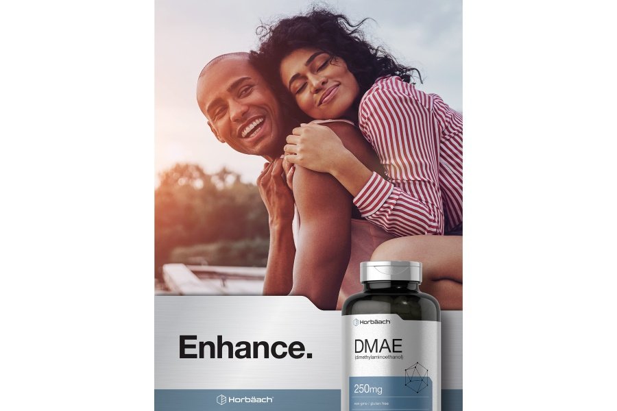 Suplemento Horbaach DMAE 250 mg | 200 Cápsulas | Sin OGM, sin gluten | Bitartrato DMAE - Image 6