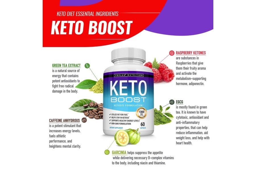 Keto Boost Diet Pills Suplemento de cetosis - Fórmula Keto exógena natural que apoya la energía y el enfoque, cetonas avanzadas para dieta cetogénica, para hombres y mujeres - Image 3