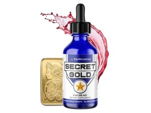 Oro coloidal FWS - Gotas de oro líquido - 99,99 % oro suizo puro - 100 ppm - Rojo rubí - Oro real de 24 quilates - Agua dorada - Ayuda para la ascensión - Estimulo cerebral - Mejora la conciencia, la claridad, los sueños y la intuición