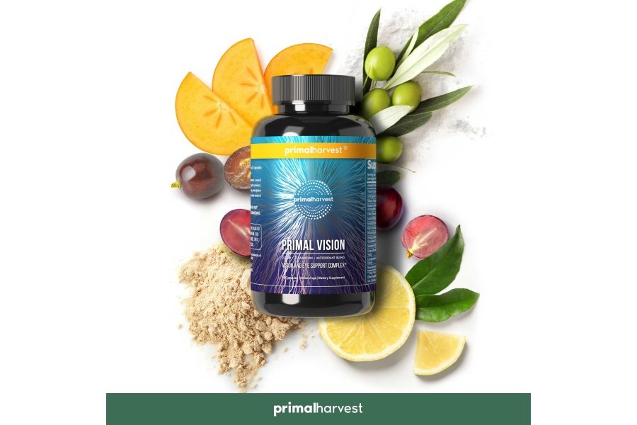 Primal Harvest Vision and Eye Support Complex con luteína, zeaxantina más vitamina E, extracto de arándano y extracto de arándano para la salud ocular general para hombres y mujeres, 60 cápsulas - Image 7