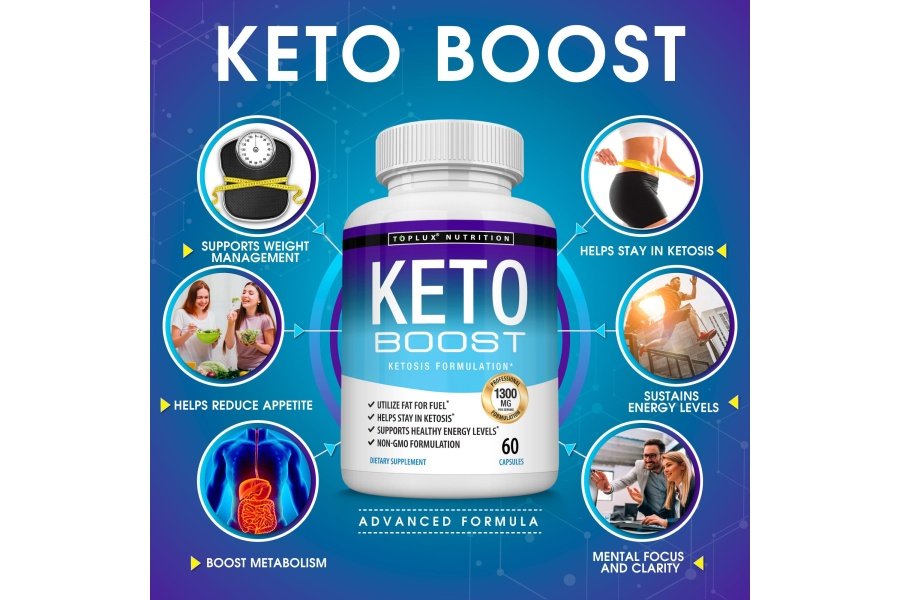 Keto Boost Diet Pills Suplemento de cetosis - Fórmula Keto exógena natural que apoya la energía y el enfoque, cetonas avanzadas para dieta cetogénica, para hombres y mujeres - Image 2
