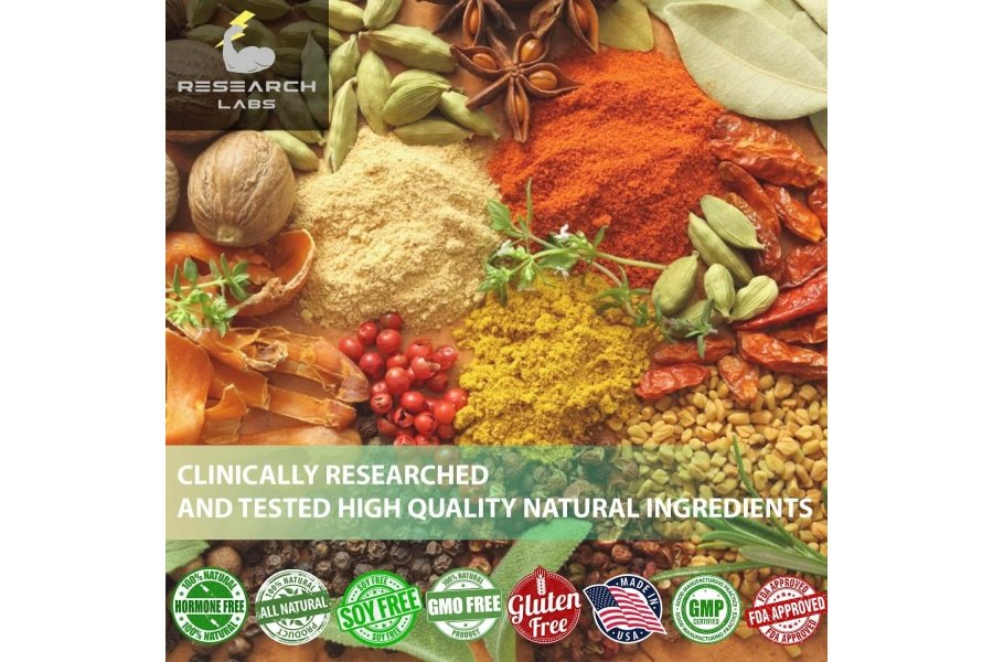 Research Labs Astaxantina natural de triple potencia, 12 mg, cápsulas blandas + botella extra de aceite de coco orgánico para una mejor absorción, potente antioxidante que apoya la salud de las articulaciones y el corazón, 120 cápsulas blandas en total - Image 9