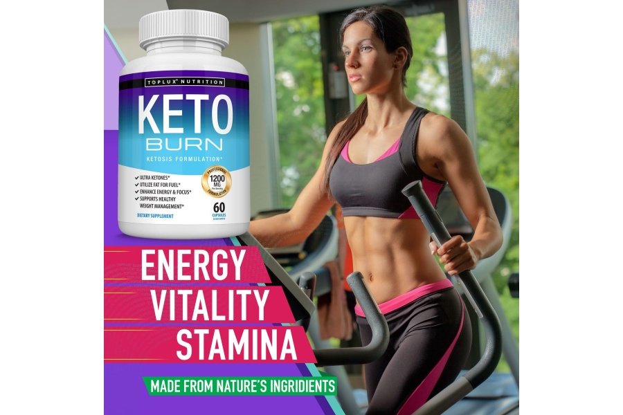 Toplux Keto Burn Pills Ketosis Pérdida de peso - 1200 mg Quemador de grasa cetogénico natural ultra avanzado usando dieta de cetonas para hombres y mujeres Suplemento de 60 cápsulas - Image 6
