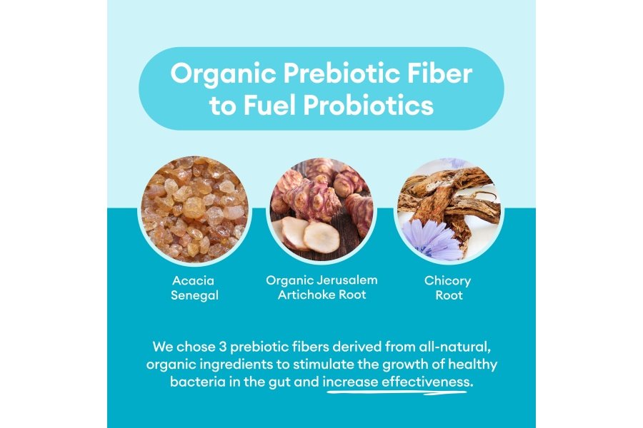 Probióticos Physician's Choice 60 mil millones de UFC - 10 cepas + prebióticos orgánicos - Salud inmune, digestiva e intestinal - Soporta estreñimiento ocasional, diarrea, gases e hinchazón - para mujeres y hombres - 30 unidades - Image 7